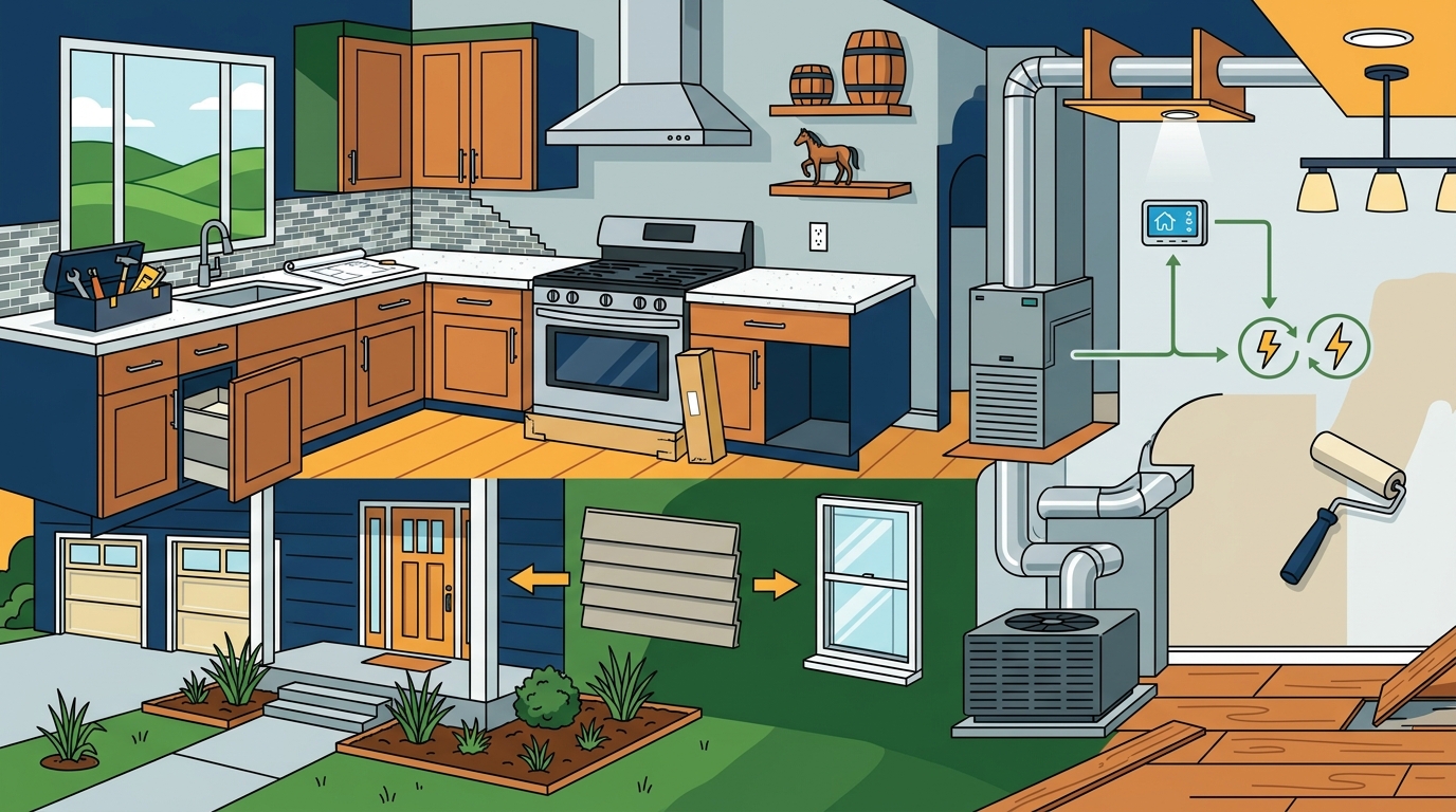 Top 7 Home Improvements for the Highest ROI in Lexington, KY
