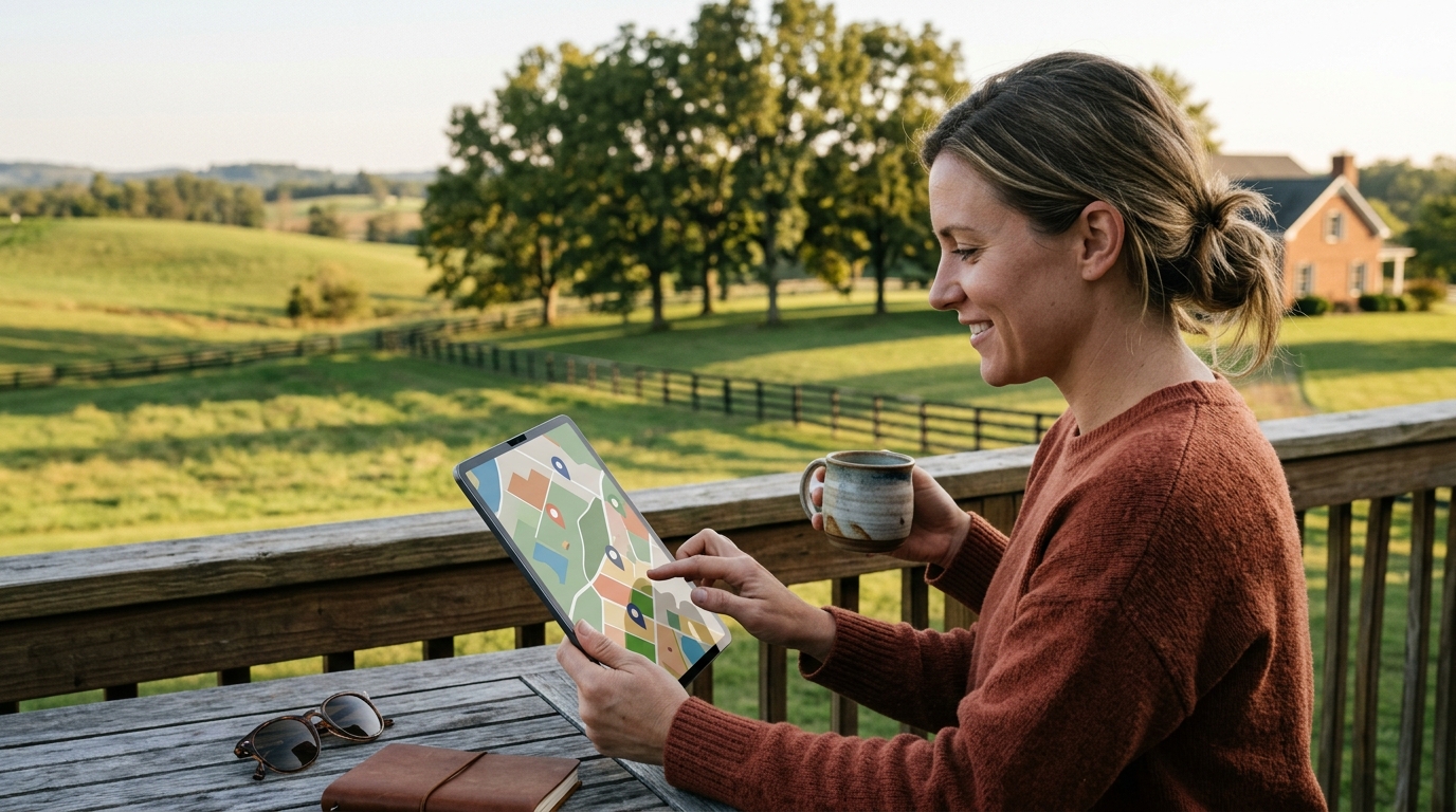 How to Use Interactive Map Search for Jessamine County Real Estate