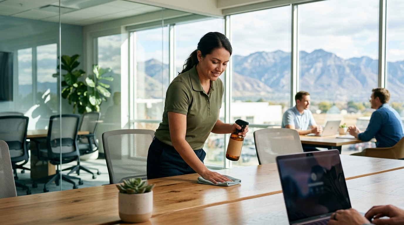 Eco-Friendly Office Cleaning in Layton With Flexible Scheduling