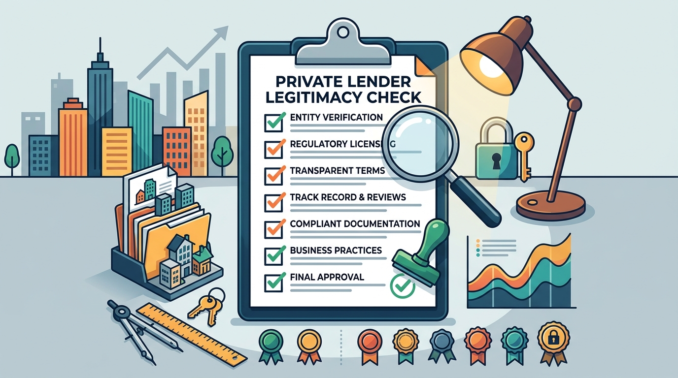 Private Lender Due Diligence: 7-Step Legitimacy Check