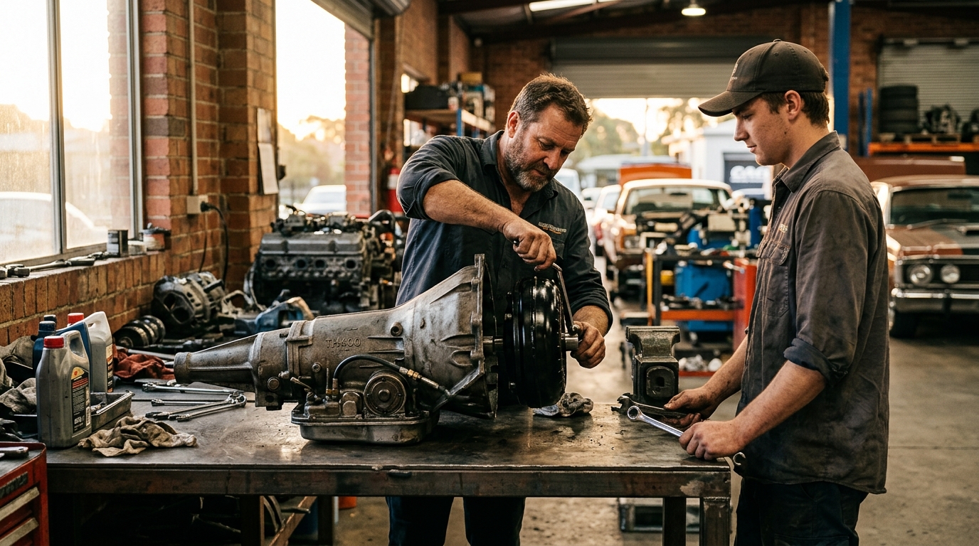 High-Stall Torque Converter & Built TH400 in Australia