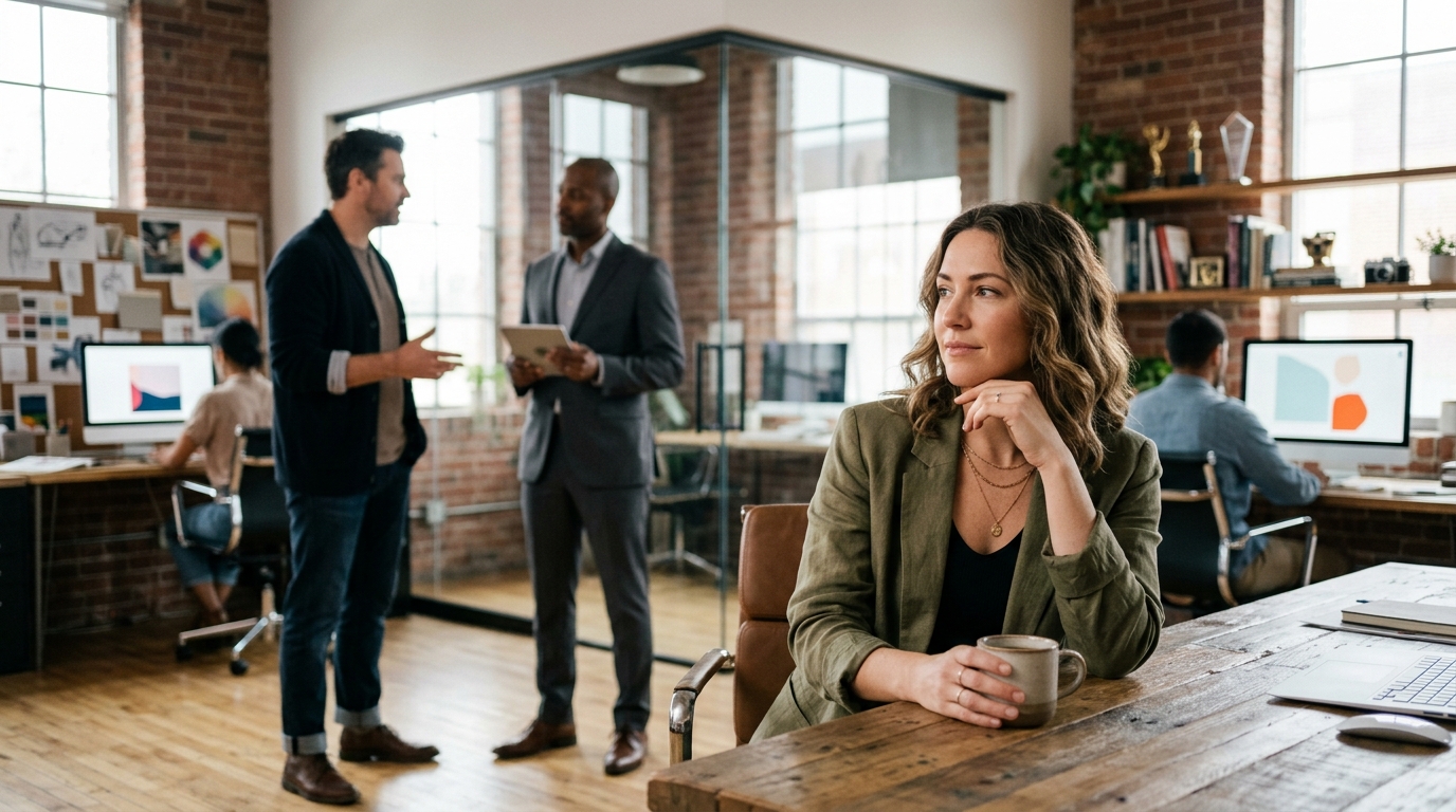 Small Agency Owner Mentor vs. Large Firm Consultant: A Decision Framework for Scaling Your Boutique Creative Shop