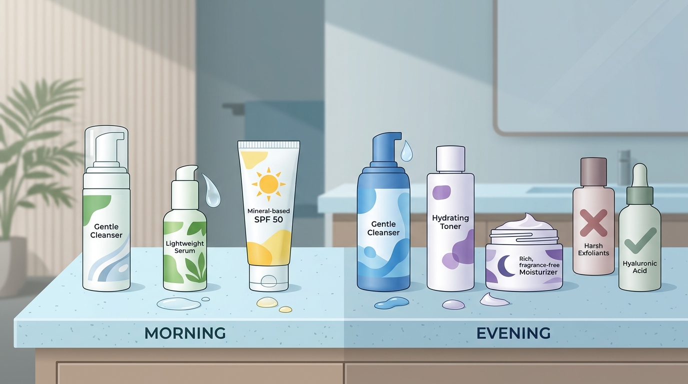 How to Build an Effective Daily Skincare Routine for Sensitive Skin
