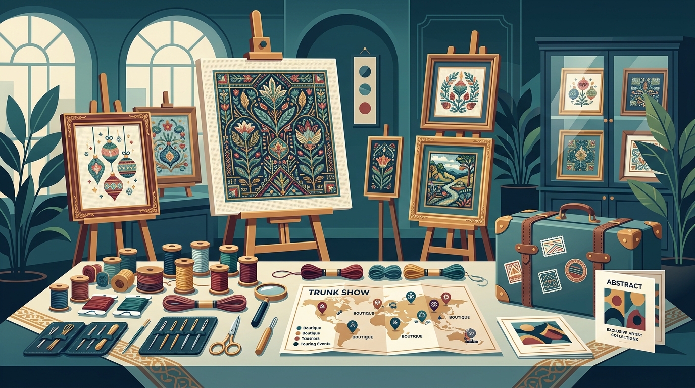 Where to Find Exclusive Needlepoint Designs and Trunk Shows in 2026