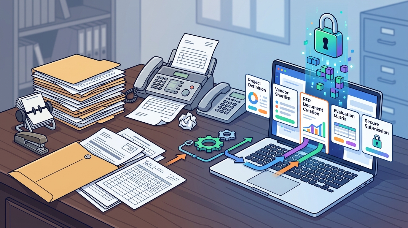 How to Transition from Manual Paper-Based Bidding to a Secure Online RFx Portal