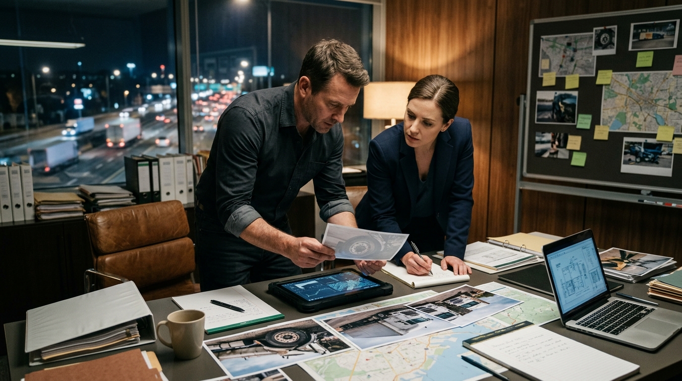How a Legal Team Investigates Negligence in Trucking and Transportation Accidents