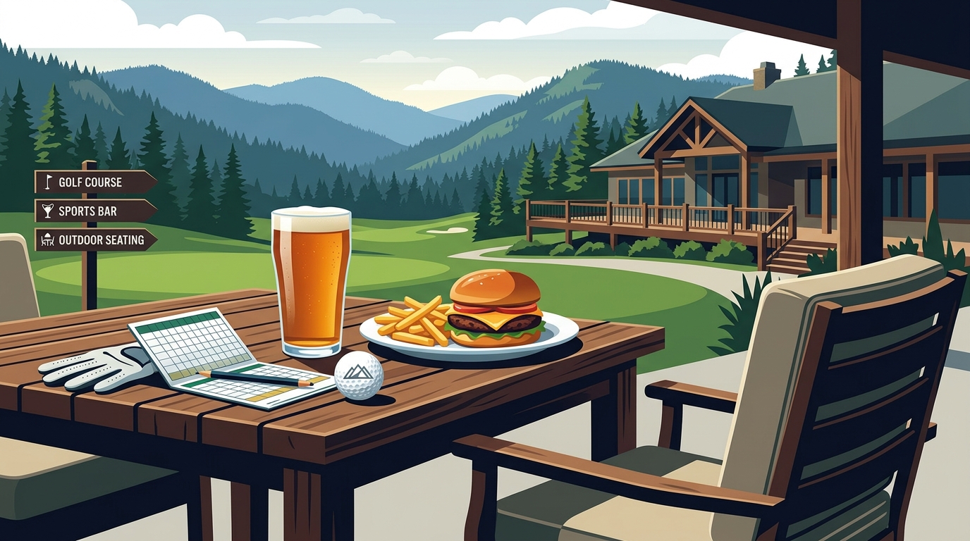 Golf Courses Near Rapid City With an On-Site Sports Bar, Grill & Outdoor Seating