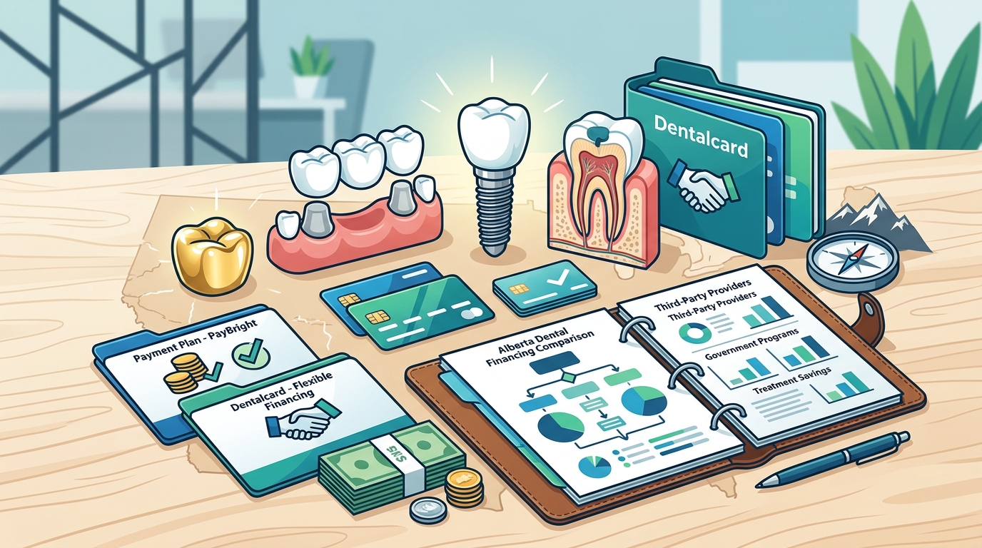 Dental Financing Options for Major Restorative Work in Alberta: PayBright, Dentalcard & More