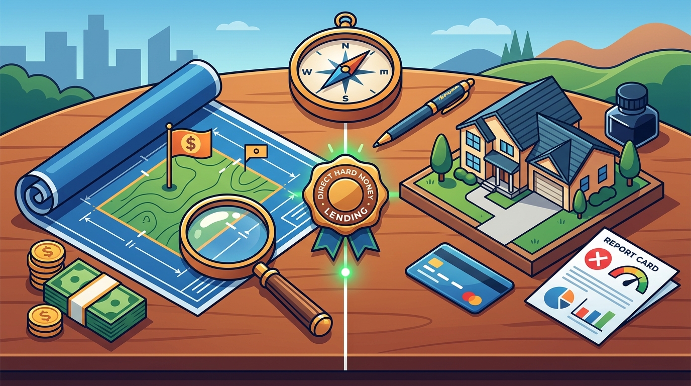 Direct Hard Money Lenders for Vacant Land and Subprime Residential Loans: The Complete 2026 Resource