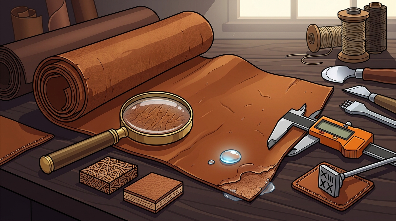What Are the Signs of High-Quality, Authentic Full-Grain Leather?