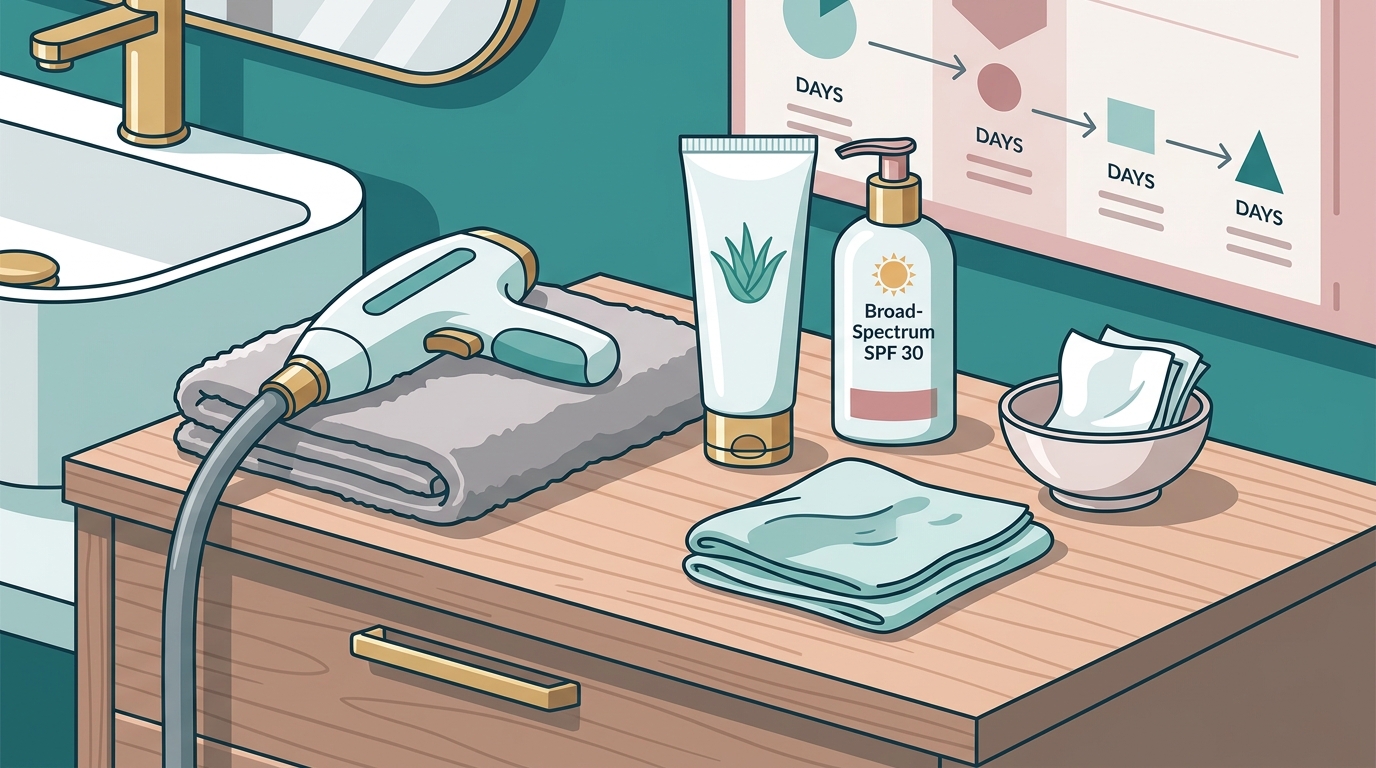 What Is the Aftercare Process Like for Laser Hair Removal Treatments?