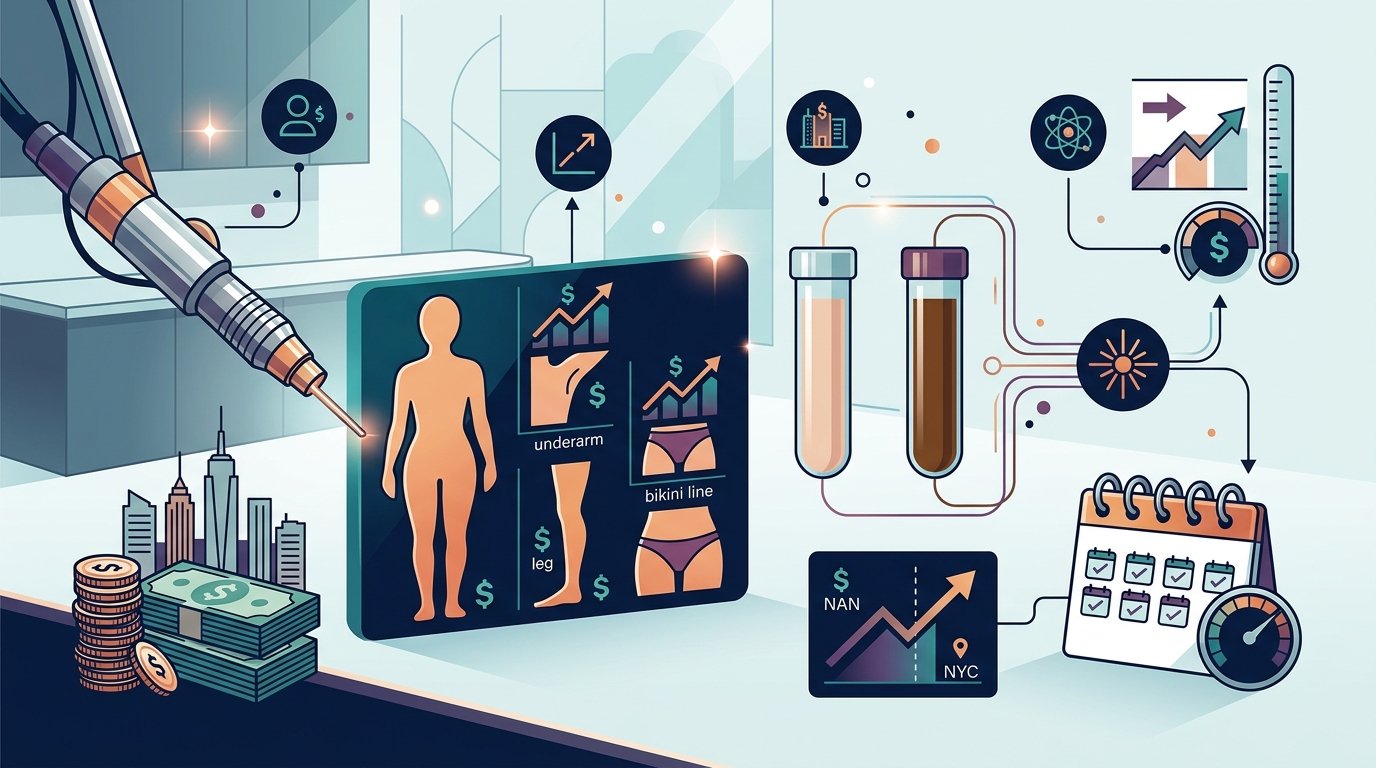 What Does Laser Hair Removal Cost at a Reputable NYC Clinic? A 2026 Price Breakdown