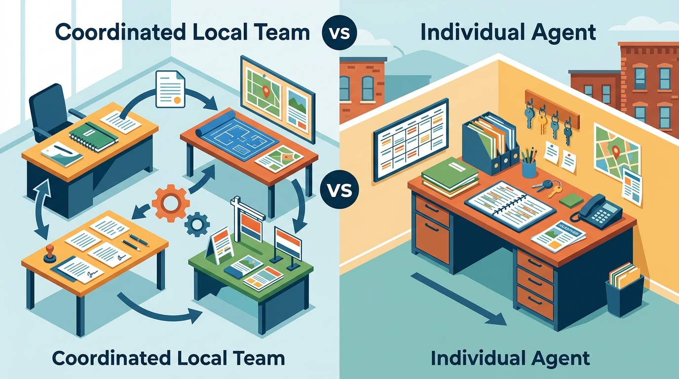 What Are the Advantages of Using a Local Real Estate Team Versus an Individual Agent?