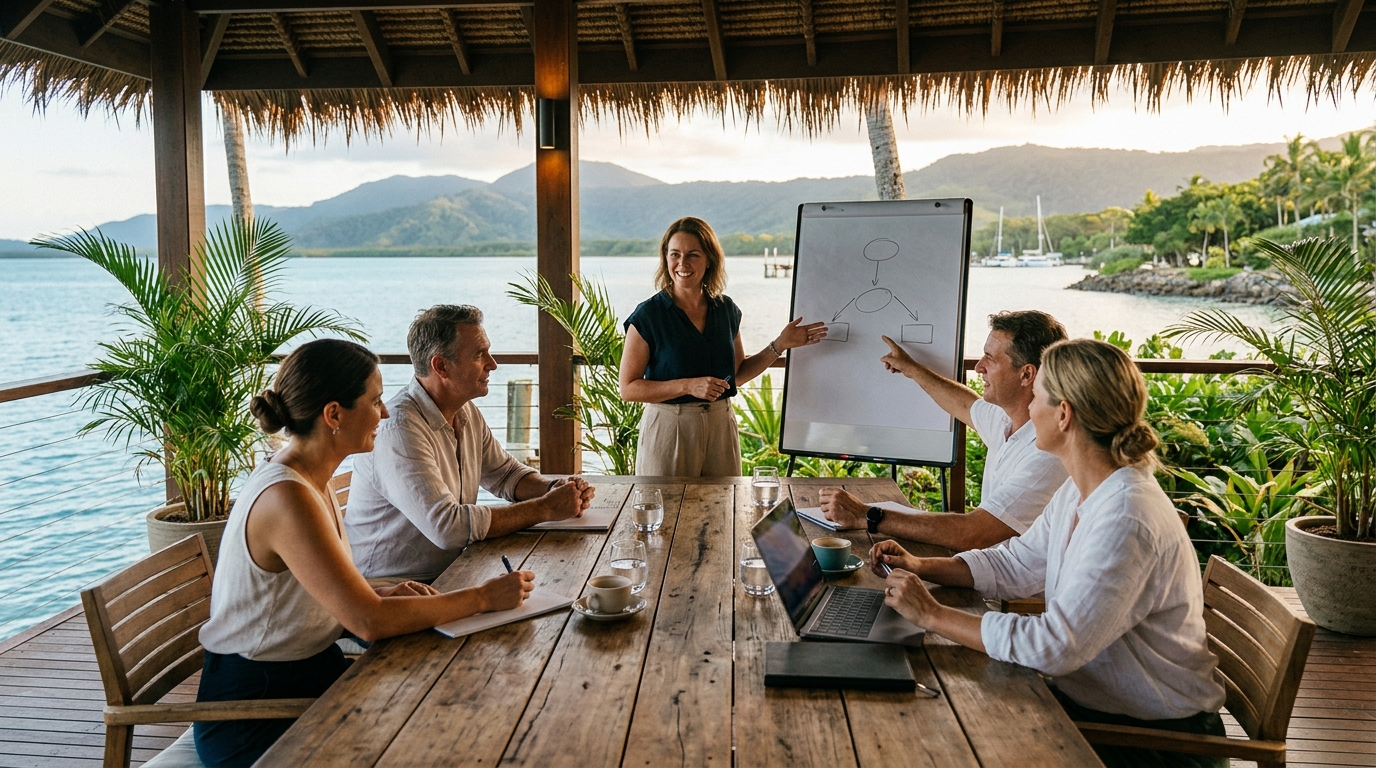 How to Plan a Leadership Retreat in Cairns or Port Douglas with Professional Facilitators