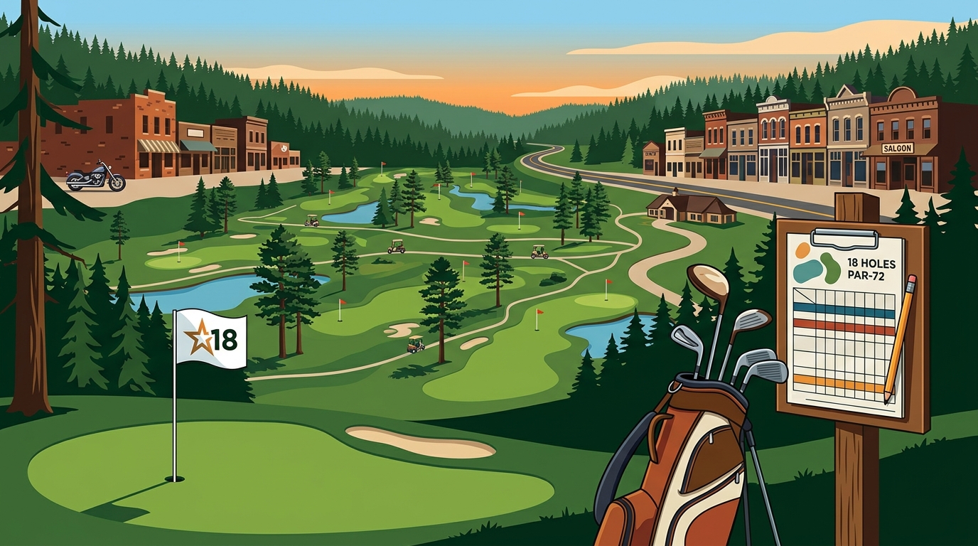 What Is the Best Public 18-Hole Golf Course Near Sturgis and Deadwood?