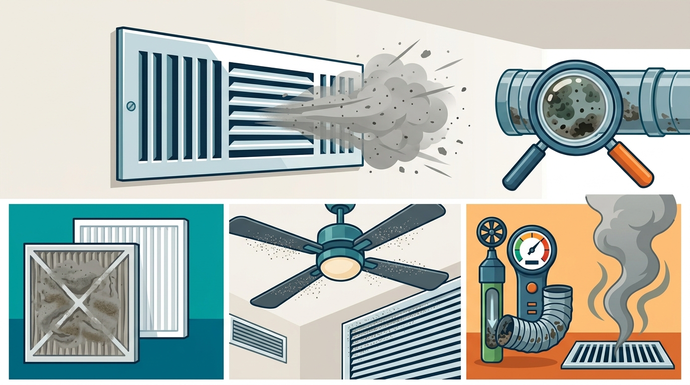 9 Warning Signs Your Home's Air Ducts Need Professional Cleaning