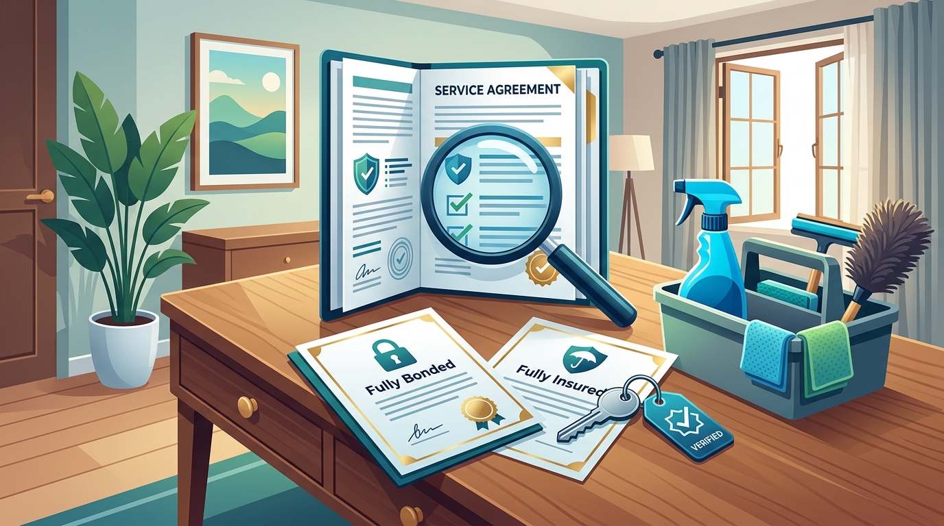 Are Residential Cleaning Services Fully Bonded and Insured? What Homeowners Need to Know