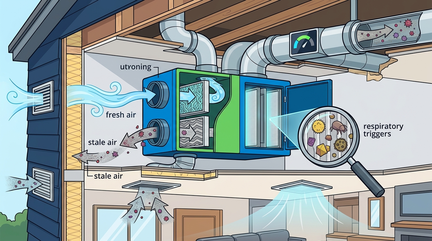 Can Improving Home Ventilation Help Reduce Recurring Respiratory Issues?