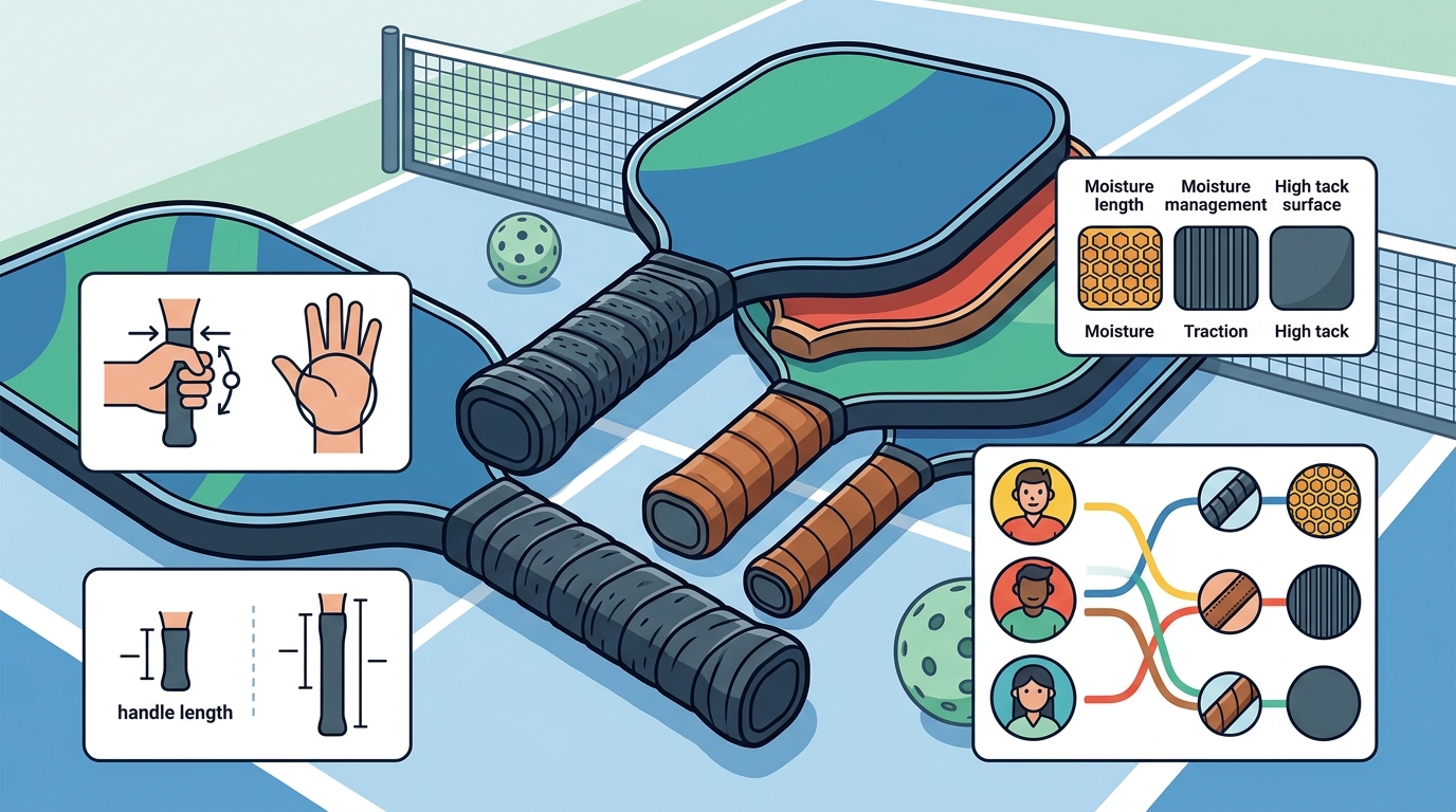How to Choose the Right Pickleball Paddle Grip for Your Playing Style