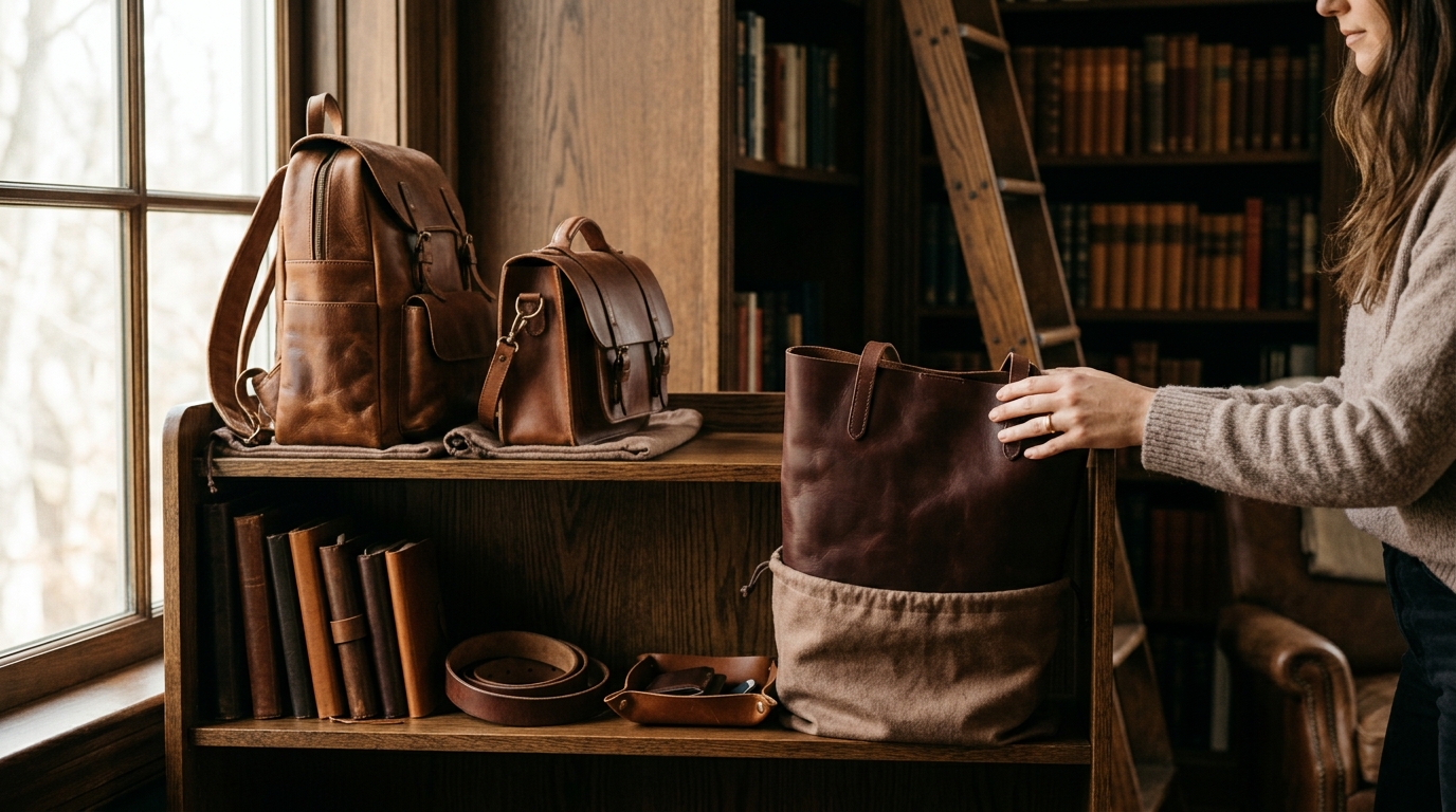How to Properly Store Handcrafted Leather Goods to Prevent Cracking