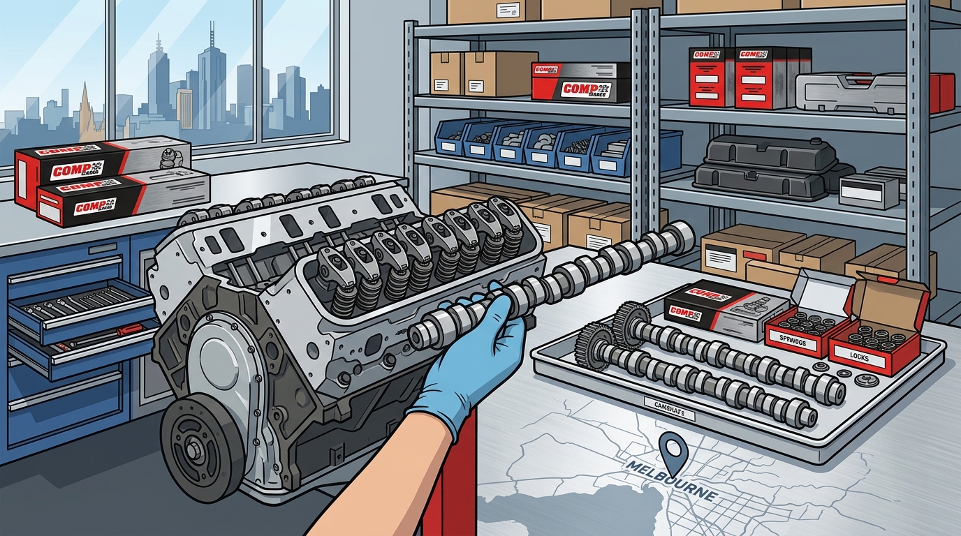 How to Find an Authorised Comp Cams Dealer in Melbourne With Local Stock