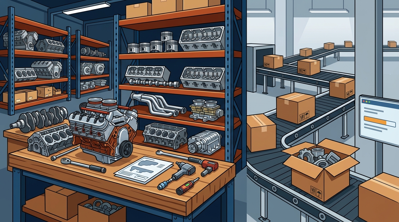 Why Choose a Local Performance Warehouse Over a Drop-Ship Parts Store?
