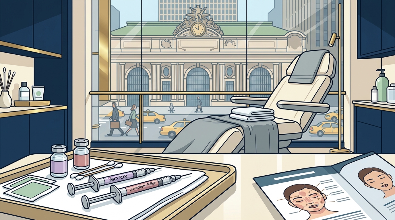 Where to Find Experienced Botox and Juvederm Filler Providers Near Grand Central, NYC