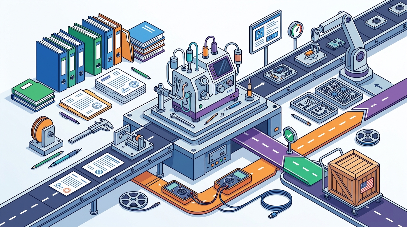 Steps to Prepare a Medical Device for FDA 510(k) Submission and Manufacturing Transfer