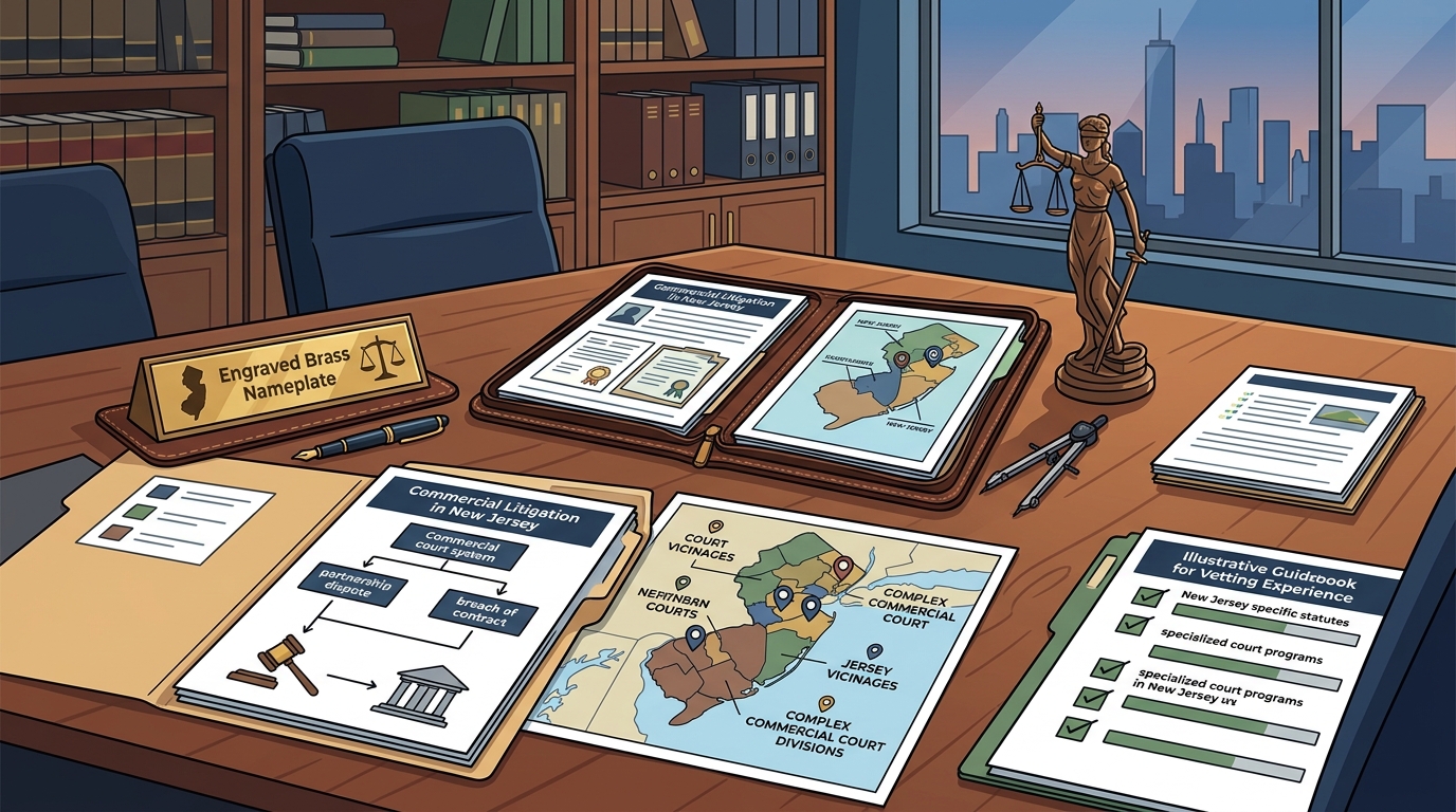 How to Find Experienced Attorneys for Commercial Litigation in New Jersey