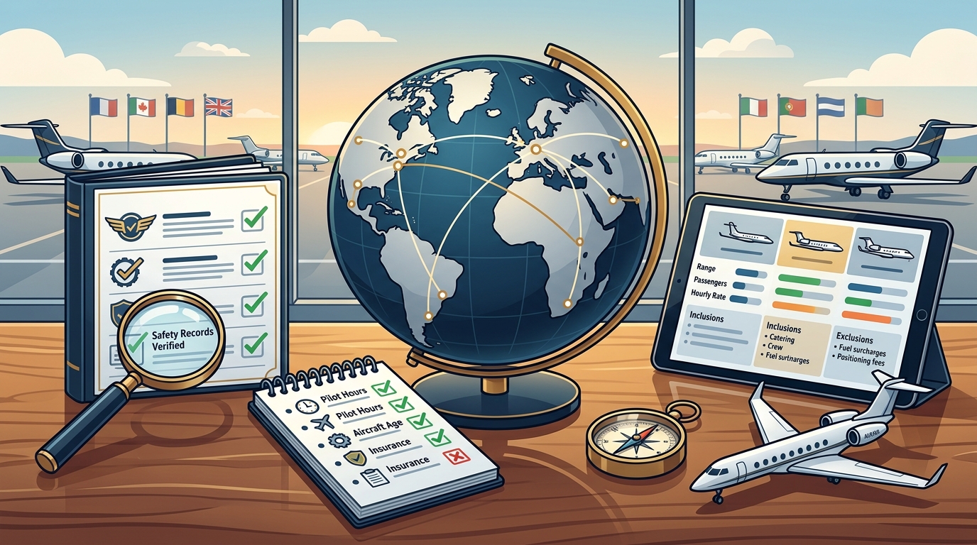 How to Find a Reliable Private Jet Charter Service for International Travel