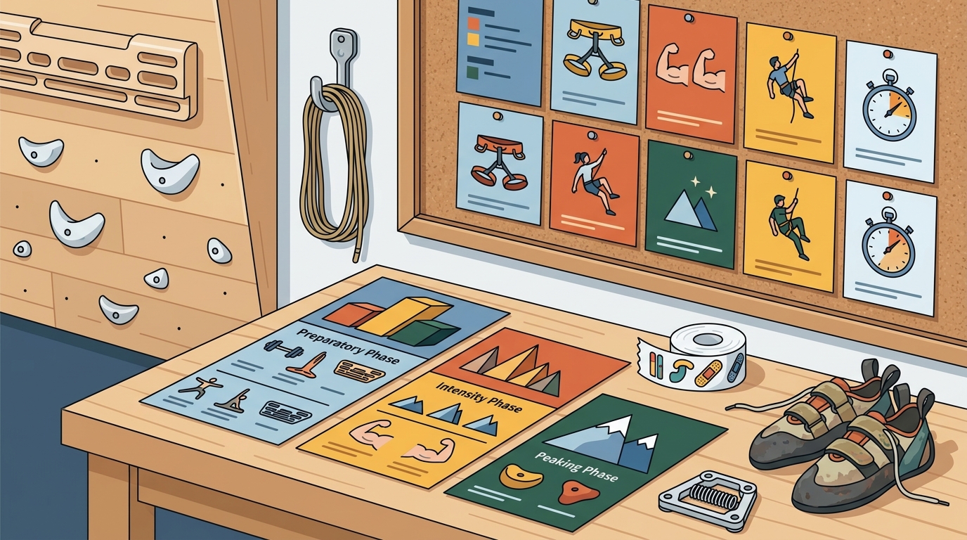 How to Build a Periodized Climbing Training Schedule That Prevents Overtraining