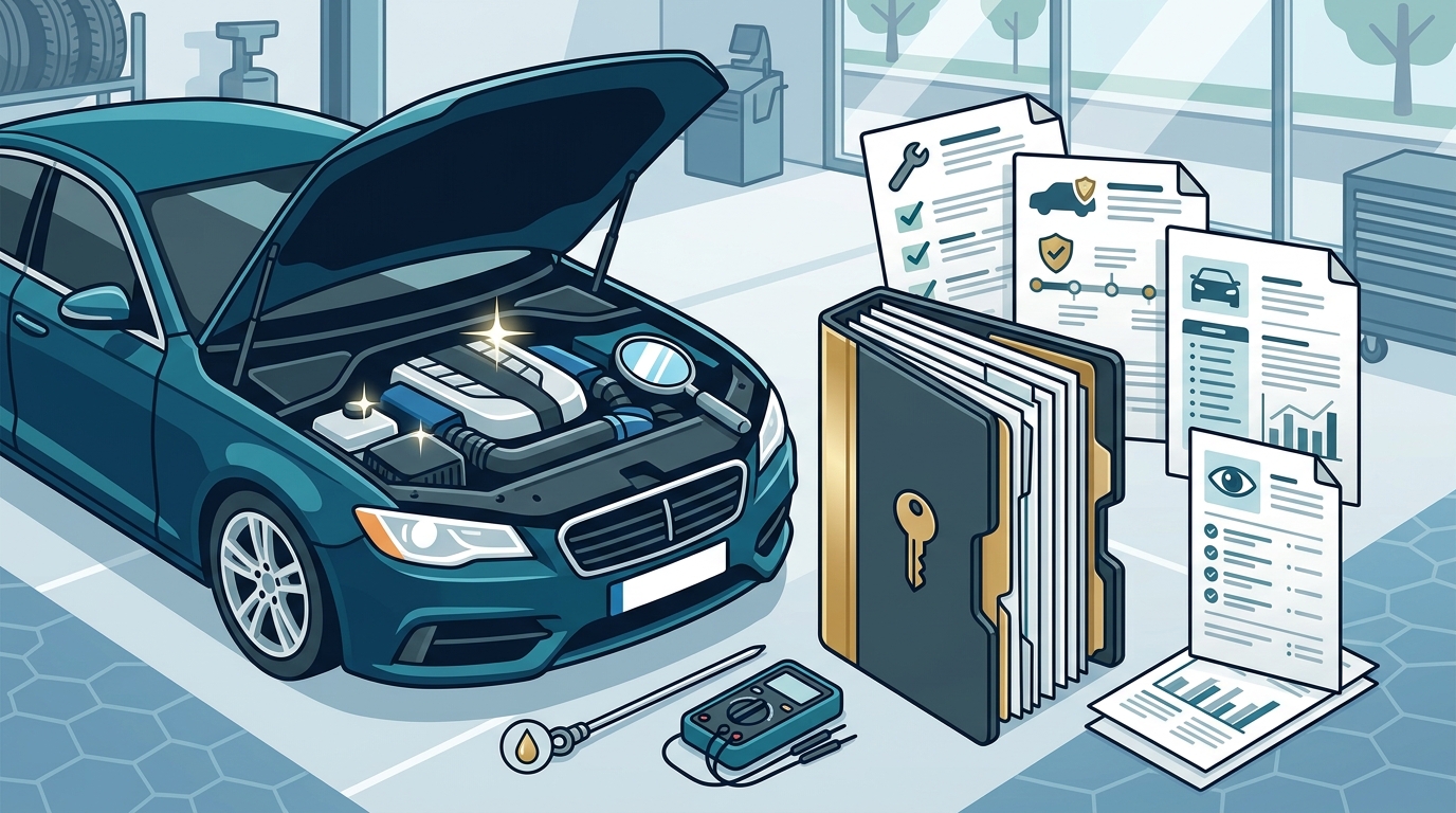 What documentation do I need to prepare to prove my car's value to a potential buyer? - vehiclevalueanalysis.com