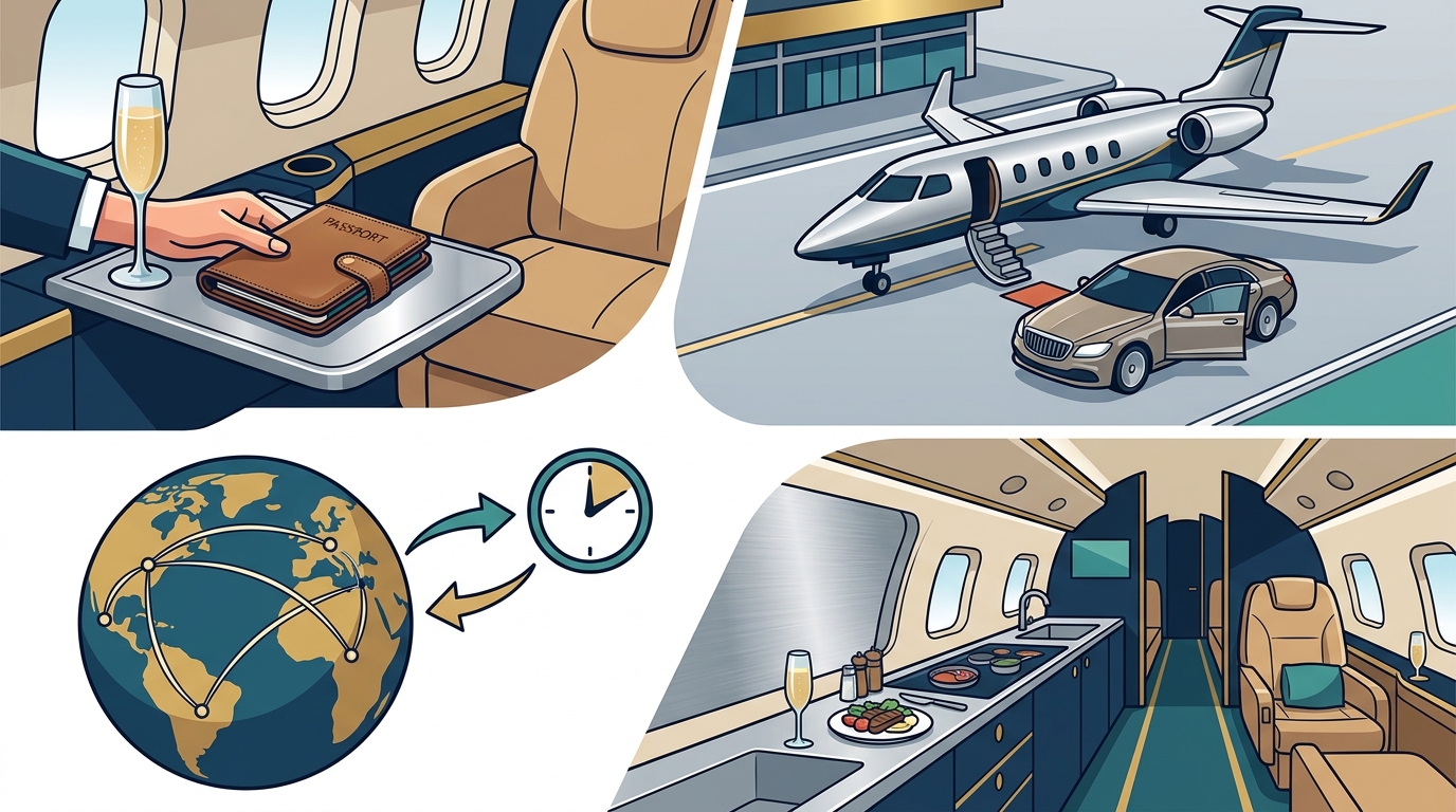 The Luxury Traveler's Case for Private Jets: 8 Advantages You Won't Find on Any Commercial Flight