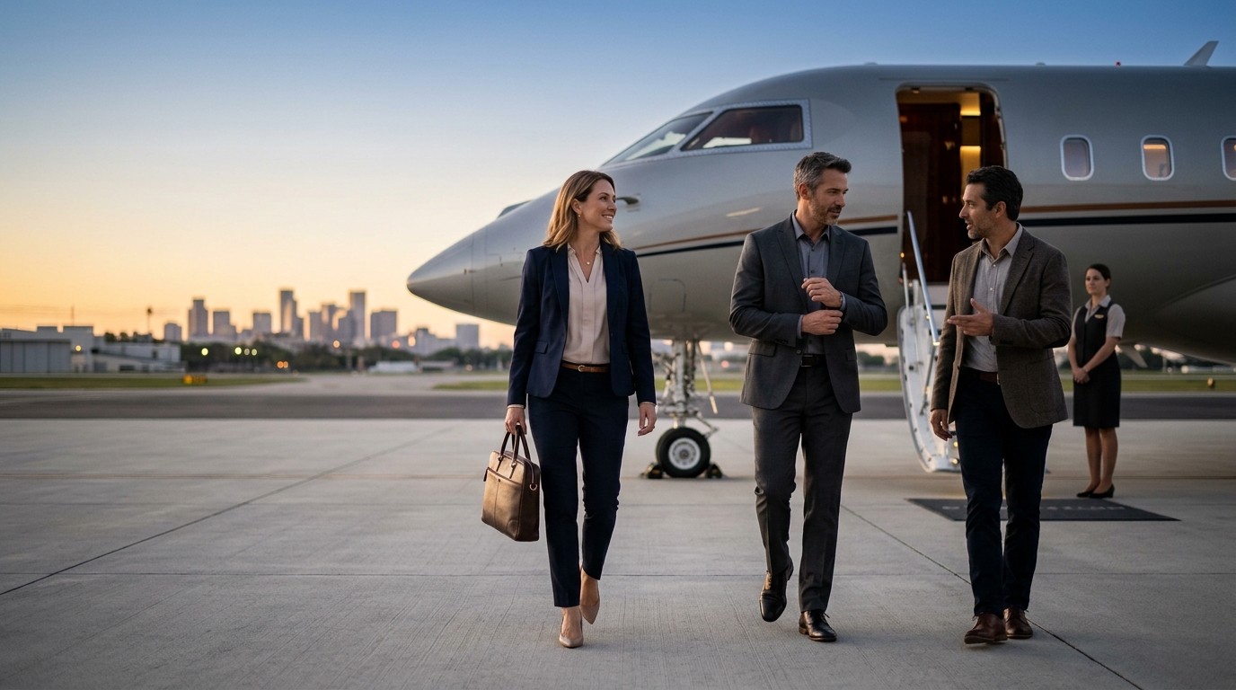 How to Book a Private Jet for a Corporate Event: A Step-by-Step Guide