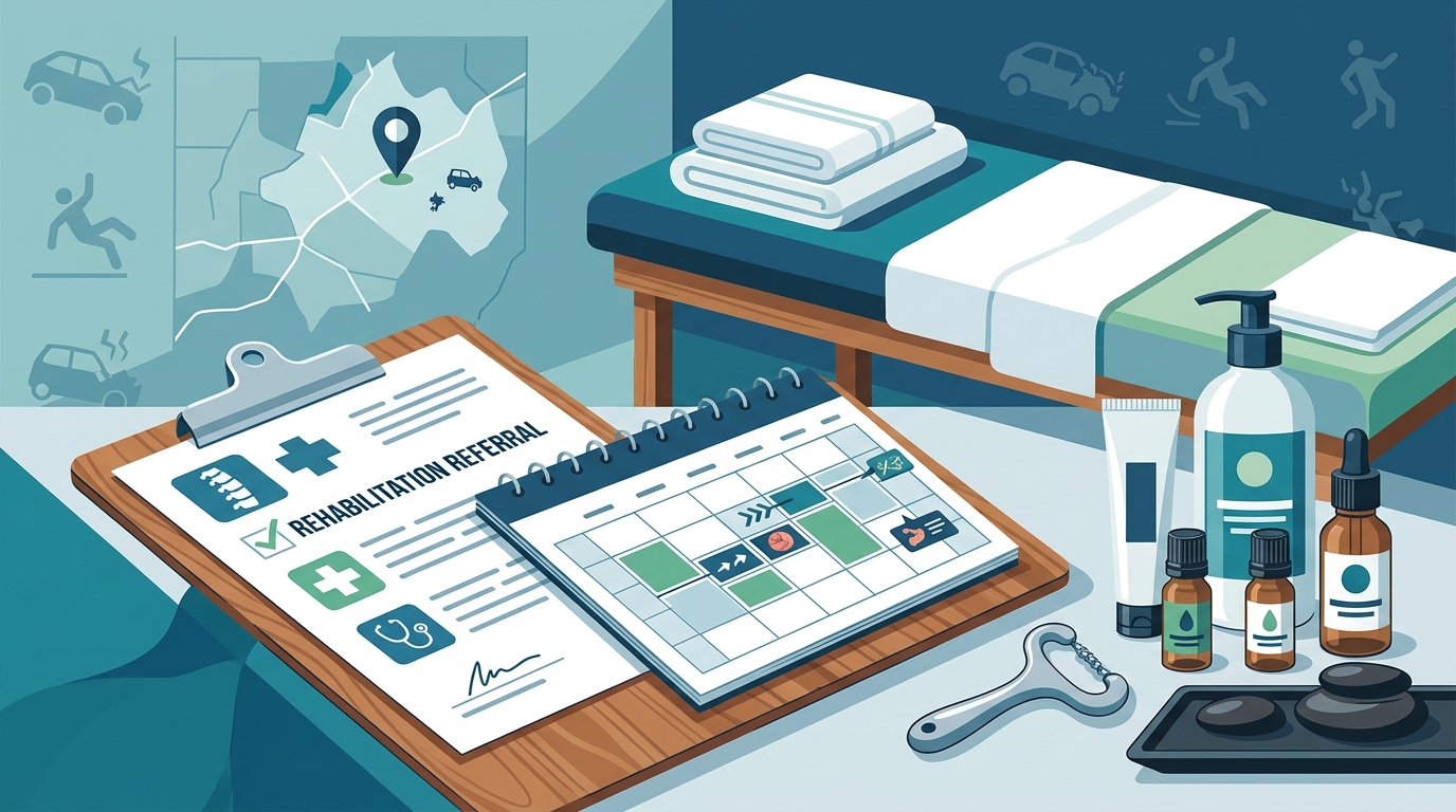 How to Schedule a Therapeutic Massage Session for Post-Accident Rehabilitation