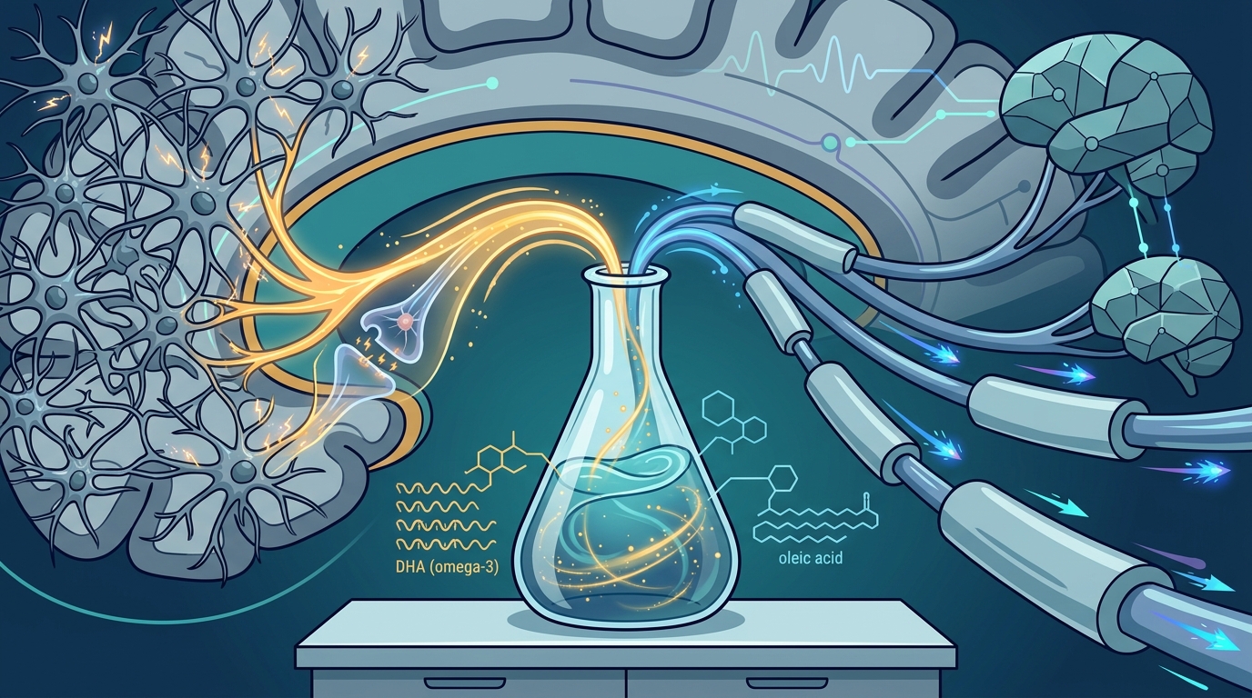 The Memory Equation: How DHA and Oleic Acid Plasmalogens Work on Different Parts of Your Brain