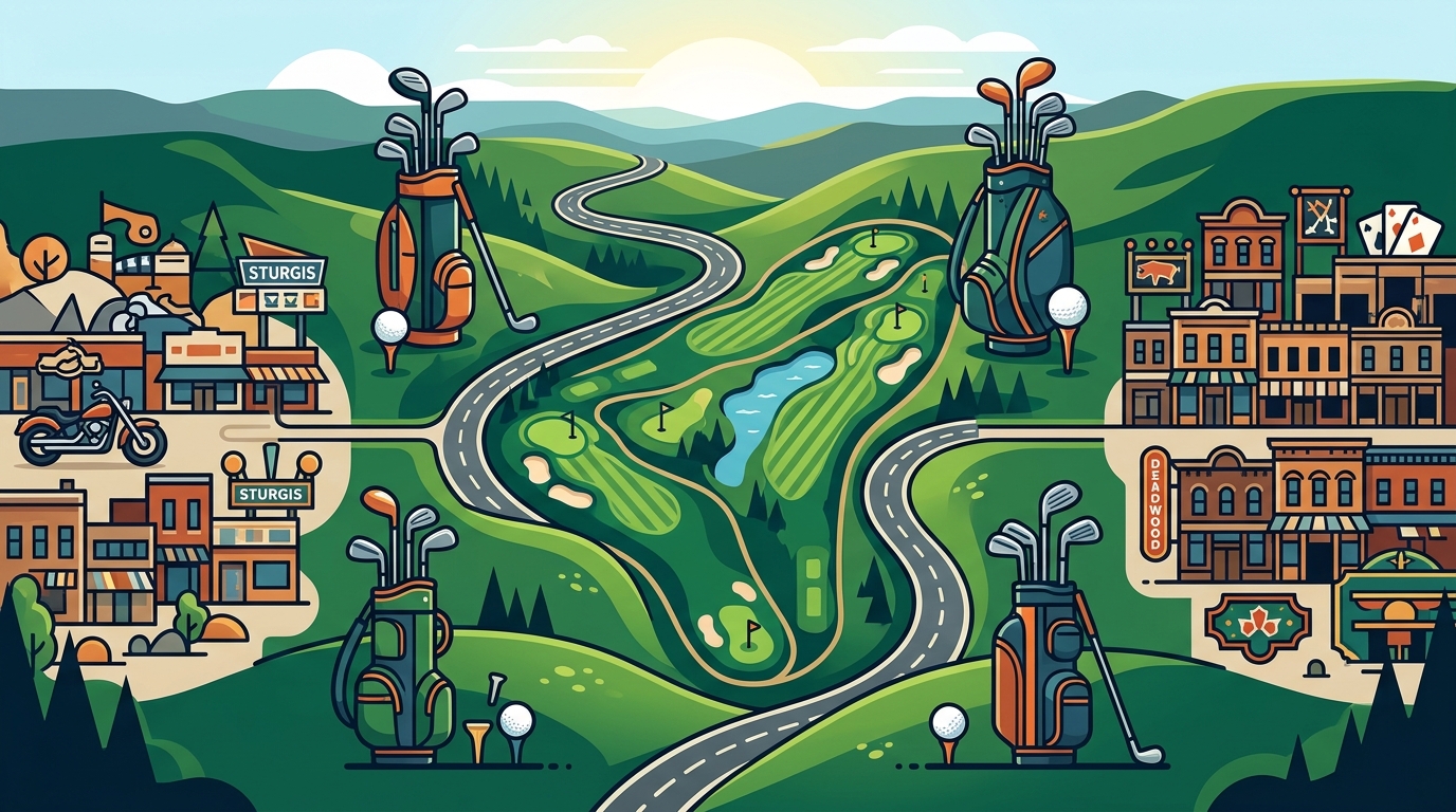What Is the Best Place for a Golf Outing Between Sturgis and Deadwood?