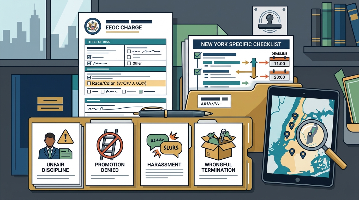 How to File an EEOC Charge for Racial Discrimination in the Workplace: A New York Employee's Step-by-Step Guide