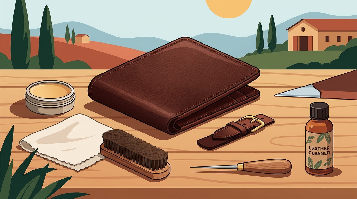 How to Maintain a Handcrafted Italian Leather Wallet: 8 Essential Care Steps