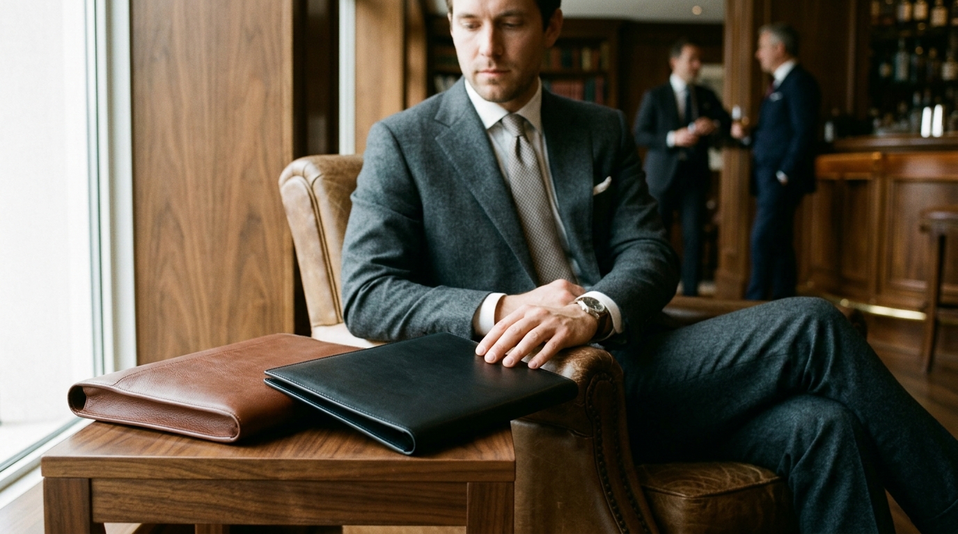 Italian leather vs French leather for luxury business accessories? - trevony.com