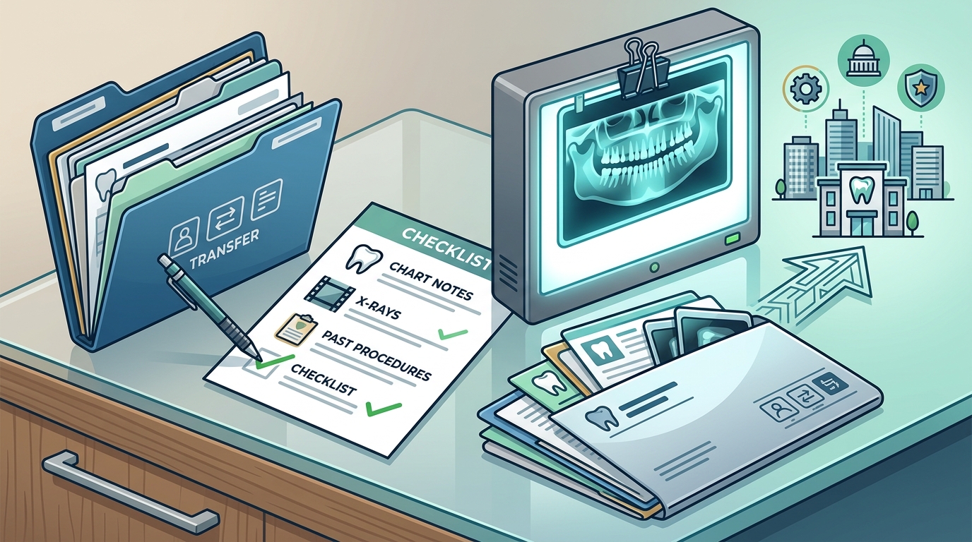 How do I transfer my dental records to a new clinic that accepts all insurance plans in Calgary? - pathwaysdental.ca