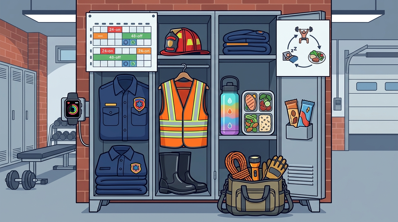 How First Responders Can Stay Fit and Maintain Energy During Long Shifts