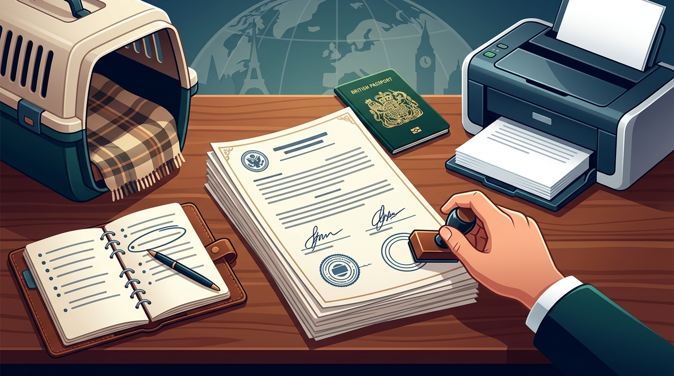 Last-Minute Dog Travel to Europe: The Fastest Way to Get an AHC in 2026