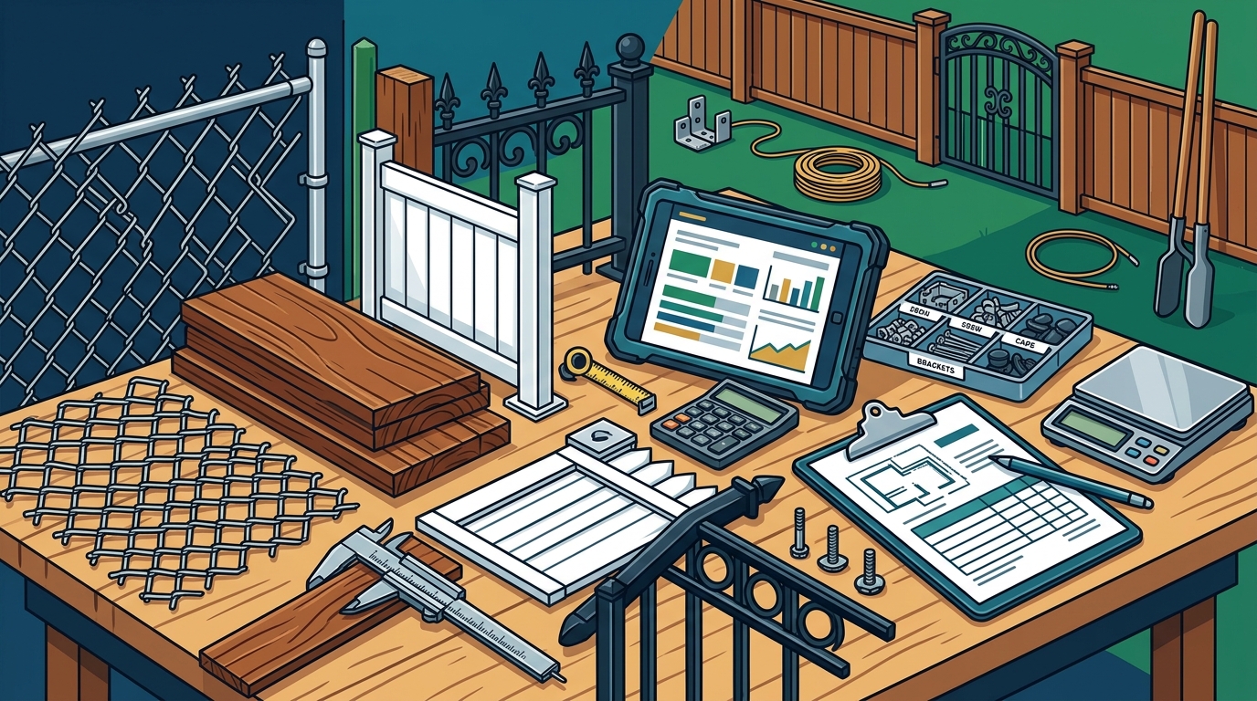 Best Tools for Customizing Parts and Labor Pricing as a Fence Contractor