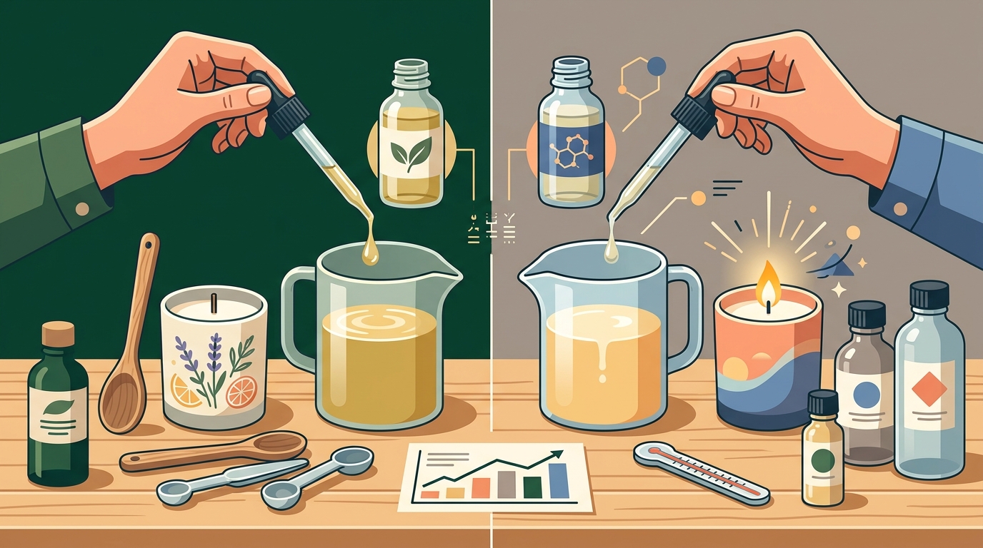 Choosing Between Natural and Synthetic Fragrance Oils: A Maker's Decision Framework