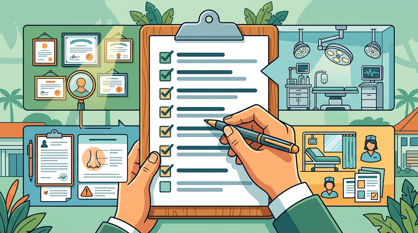Your Safety-First Checklist: Evaluating Plastic Surgery Clinics in Indonesia Before You Commit