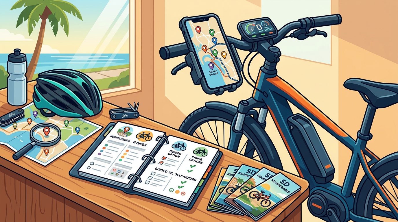 Where Can I Rent an E-Bike Tour in San Diego? A Neighborhood-by-Neighborhood Breakdown