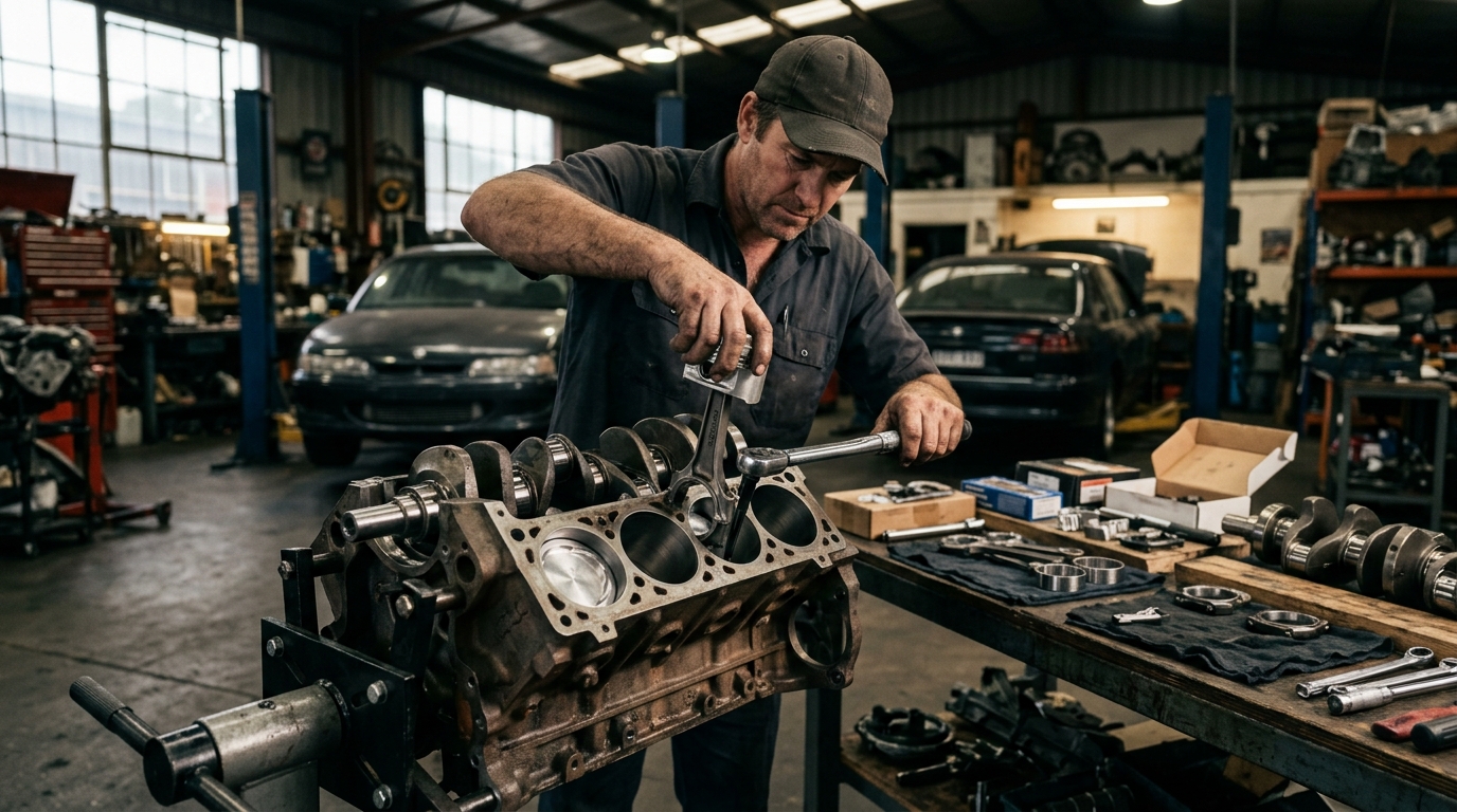How to Implement a Stroker Kit for a Holden 304 or 308 Engine Project