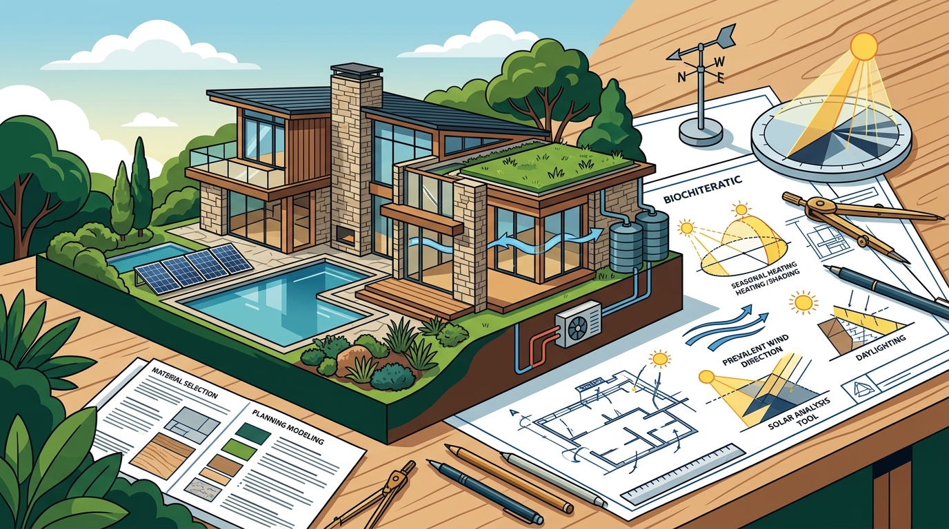 How to Build a Sustainable Luxury Residence Using Bioclimatic Design Principles