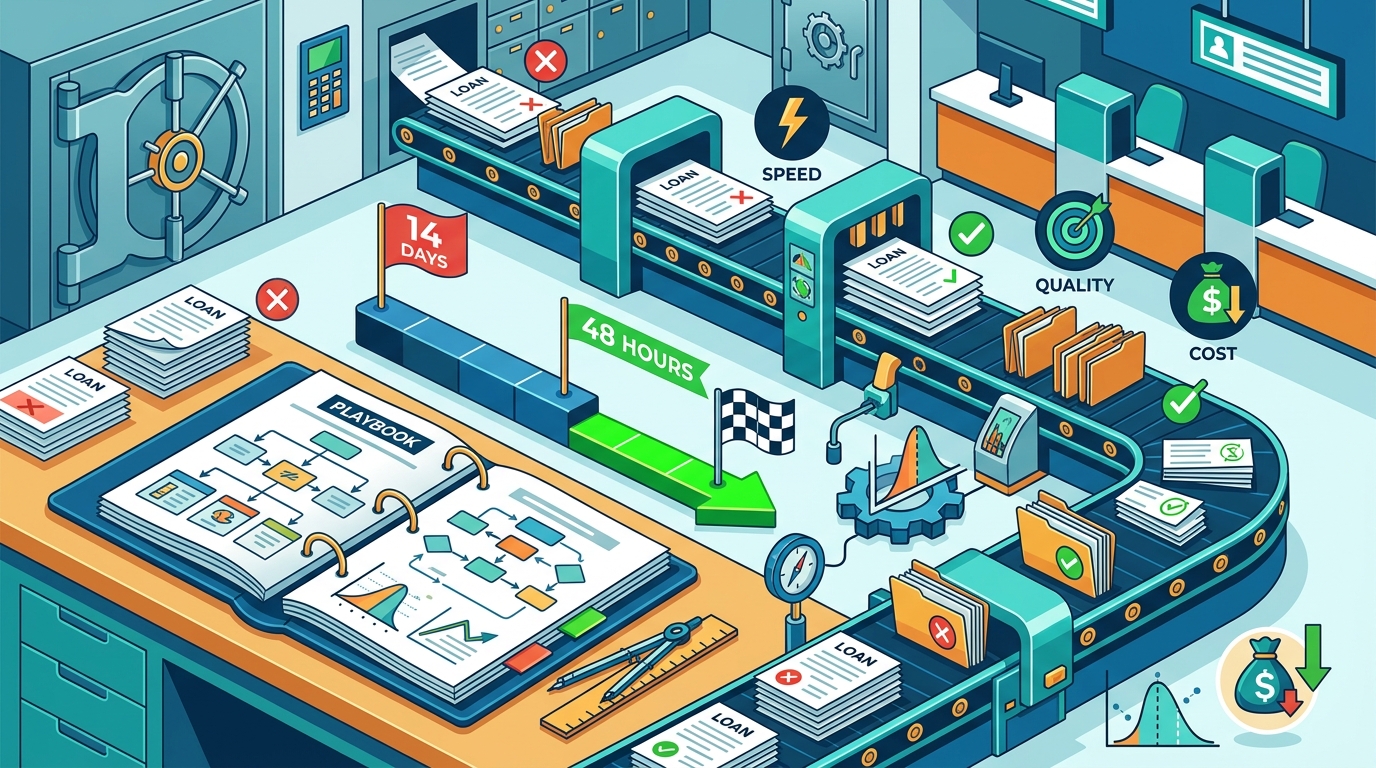 How to Launch a Lean Six Sigma Process Improvement in Banking Operations: A Practitioner's Playbook